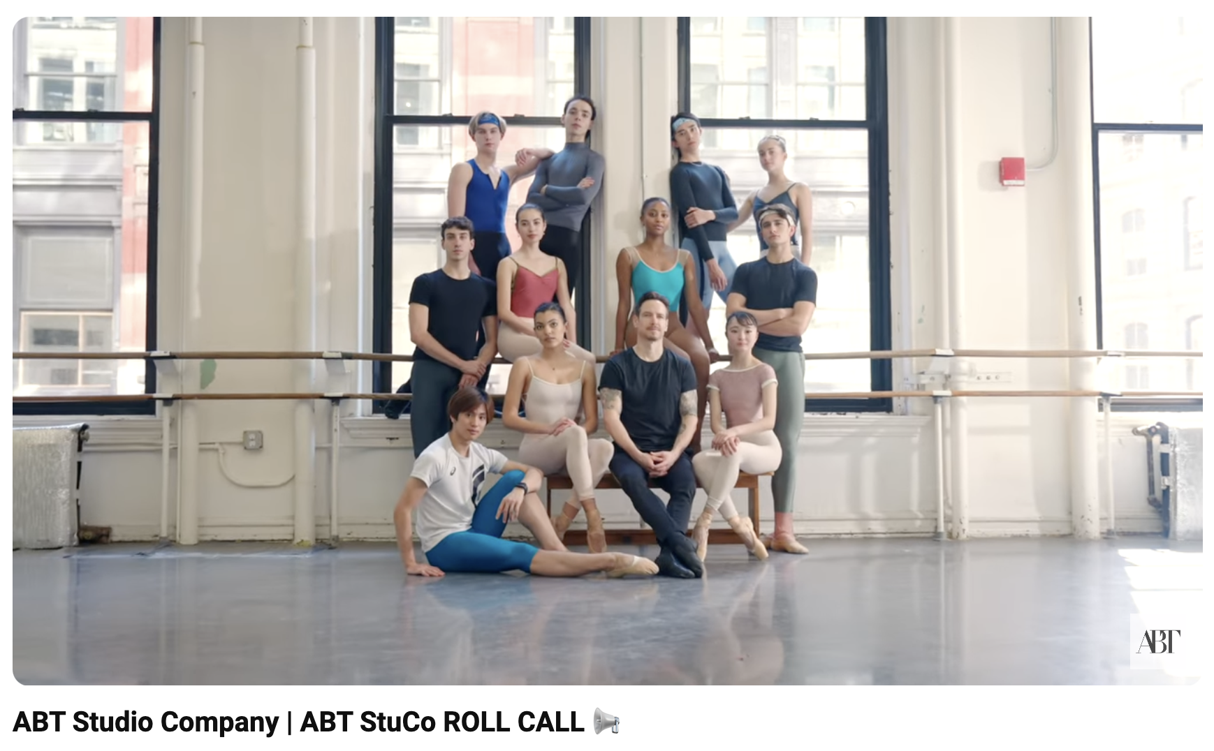 ABT Studio Company Roll Call