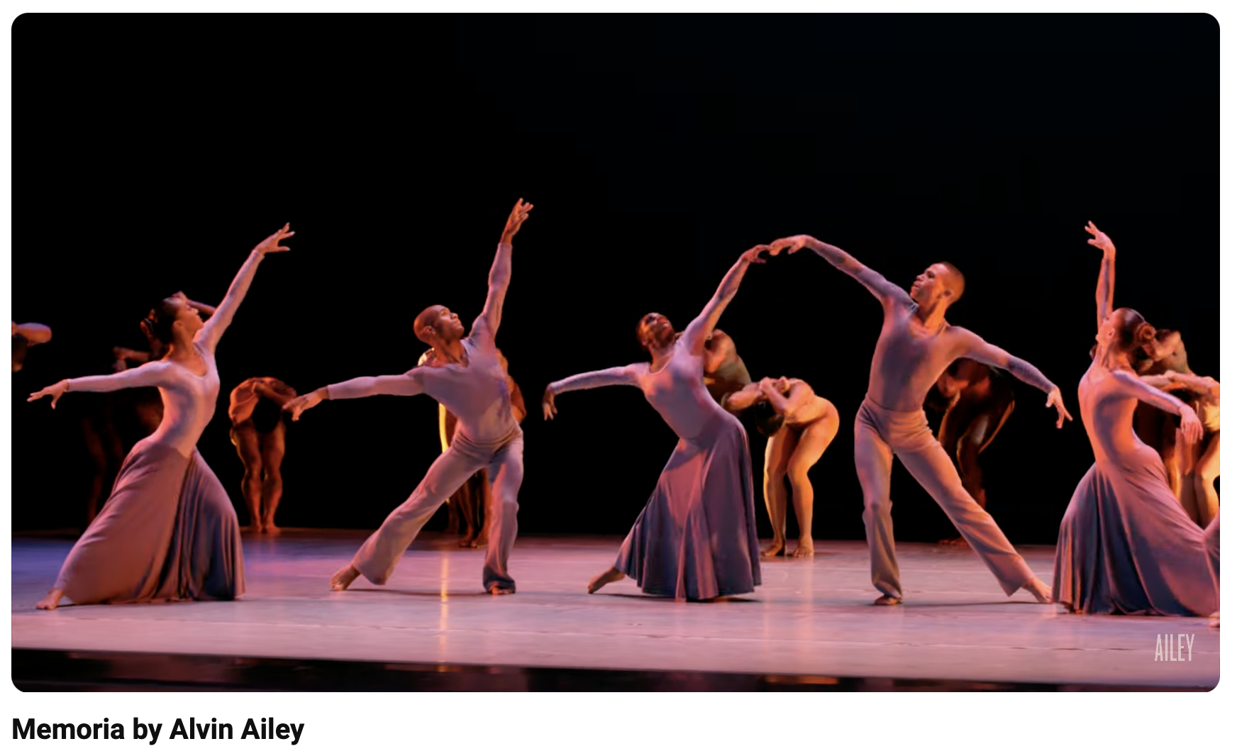 Memoria by Alvin Ailey