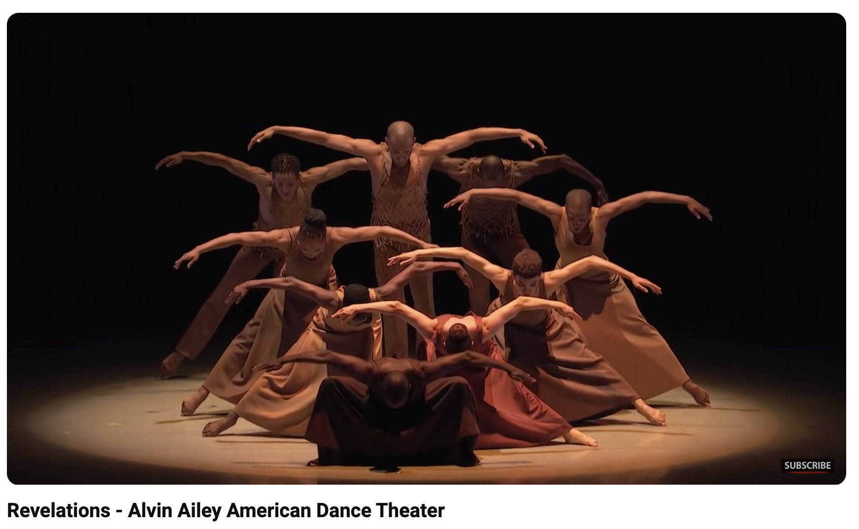 Revelations – Alvin Ailey American Dance Theater