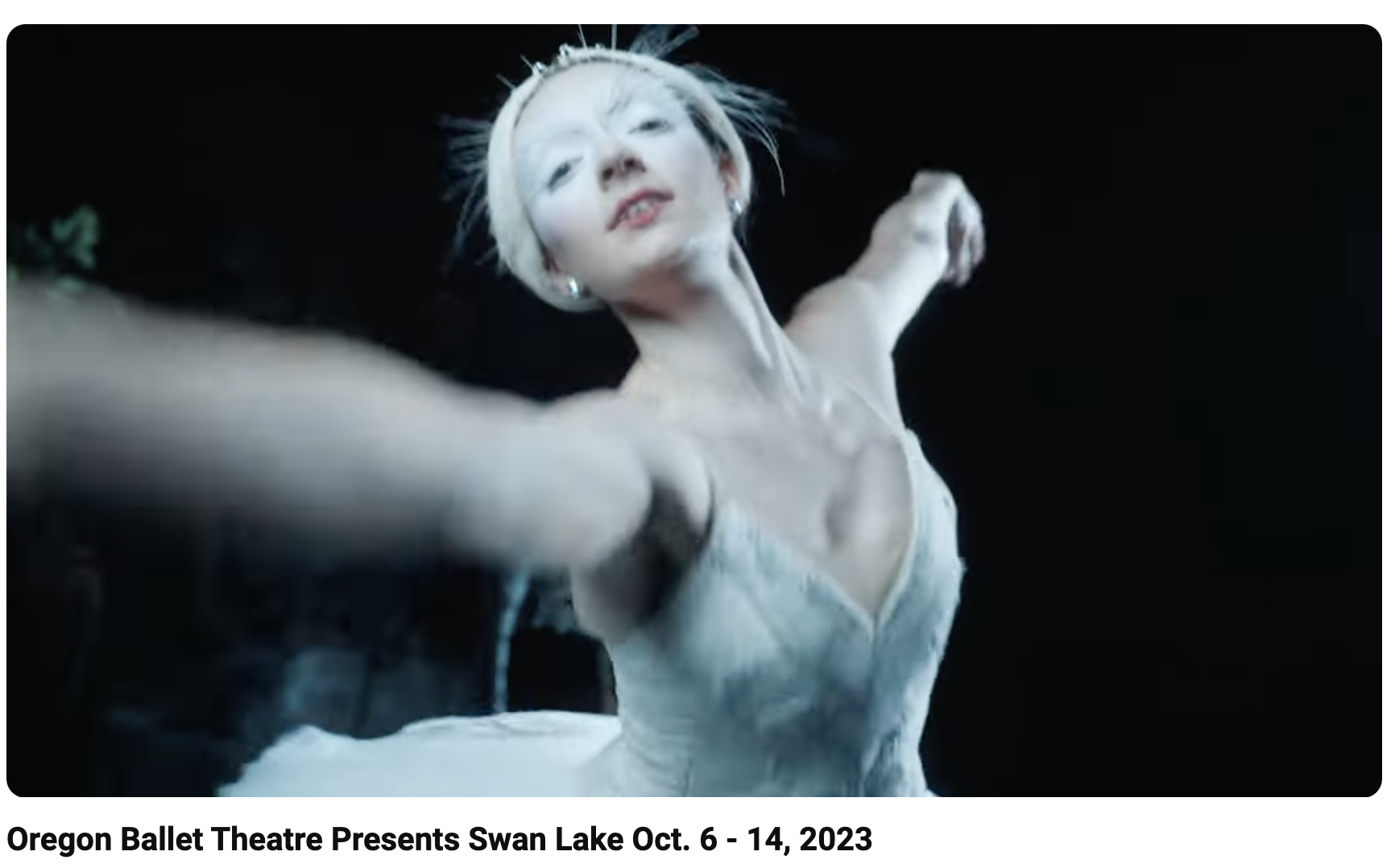 Oregon Ballet Theatre Presents Swan Lake