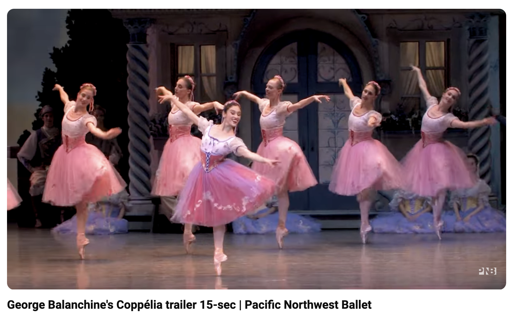 George Balanchine's Coppélia trailer 15-sec