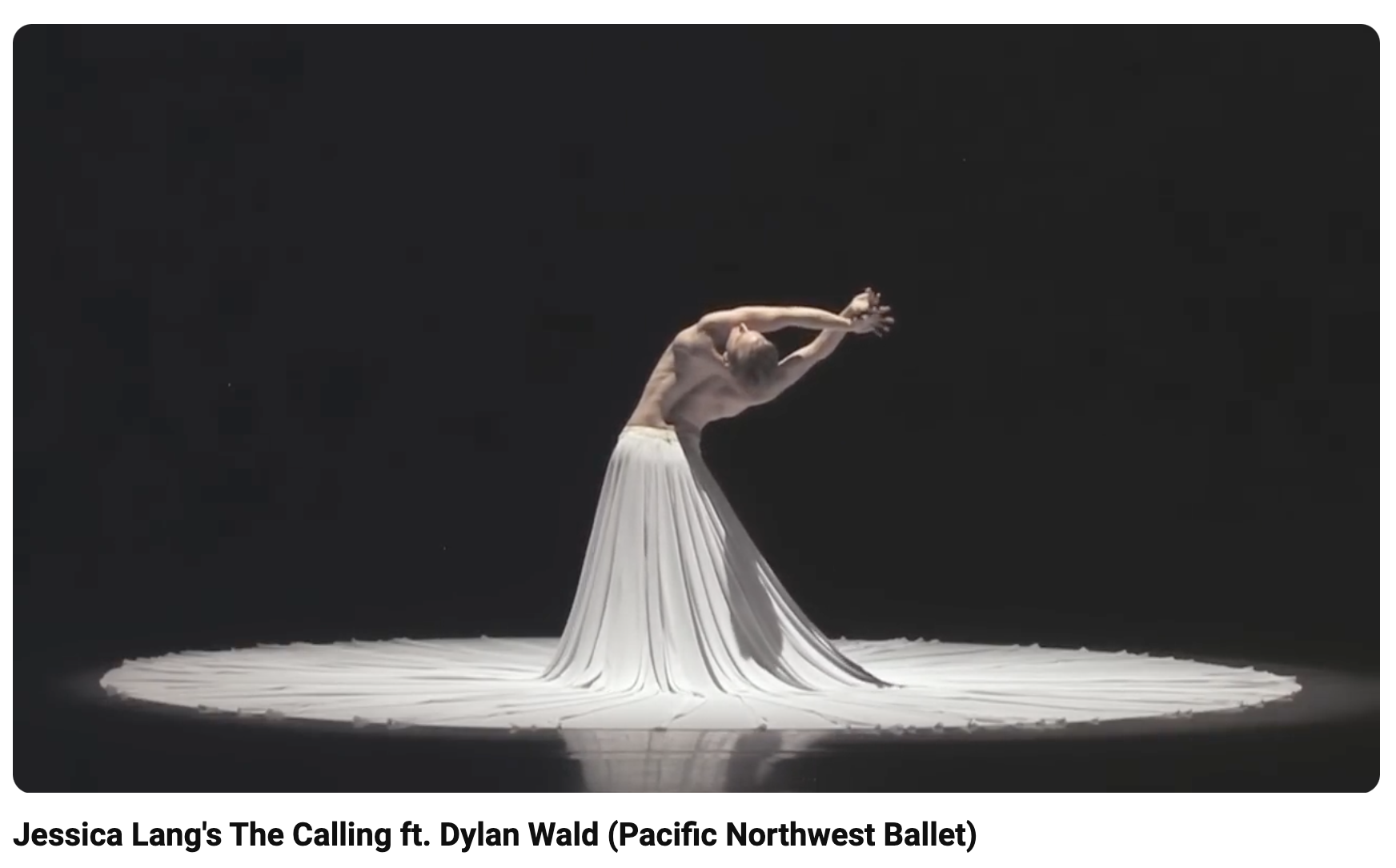 Jessica Lang's The Calling ft. Dylan Wald (Pacific Northwest Ballet)