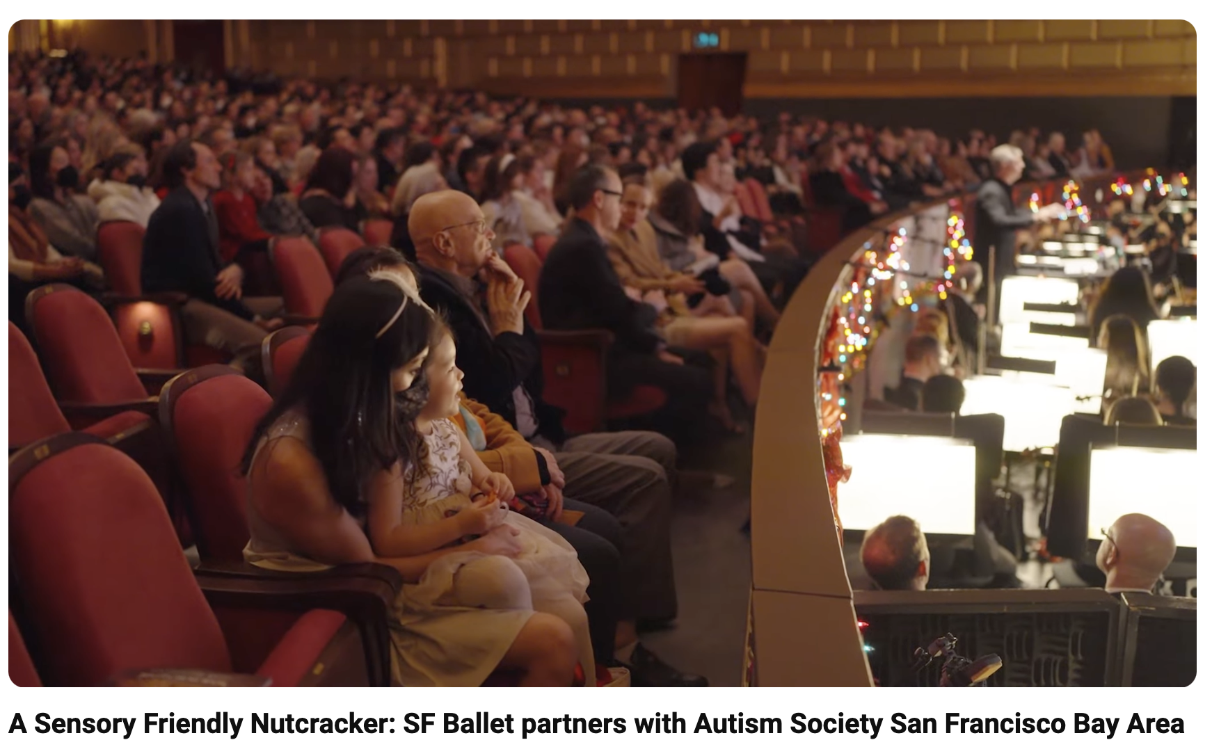 A Sensory Friendly Nutcracker: SF Ballet partners with Autism Society San Francisco Bay Area