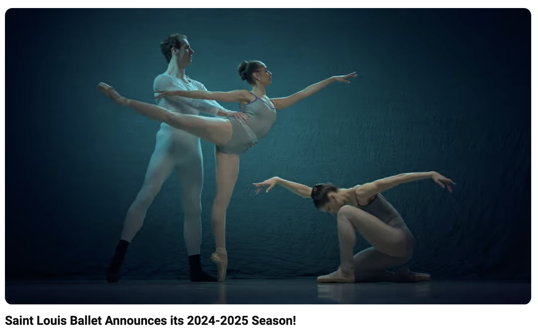 Saint Louis Ballet Announces its 2024-25 Season