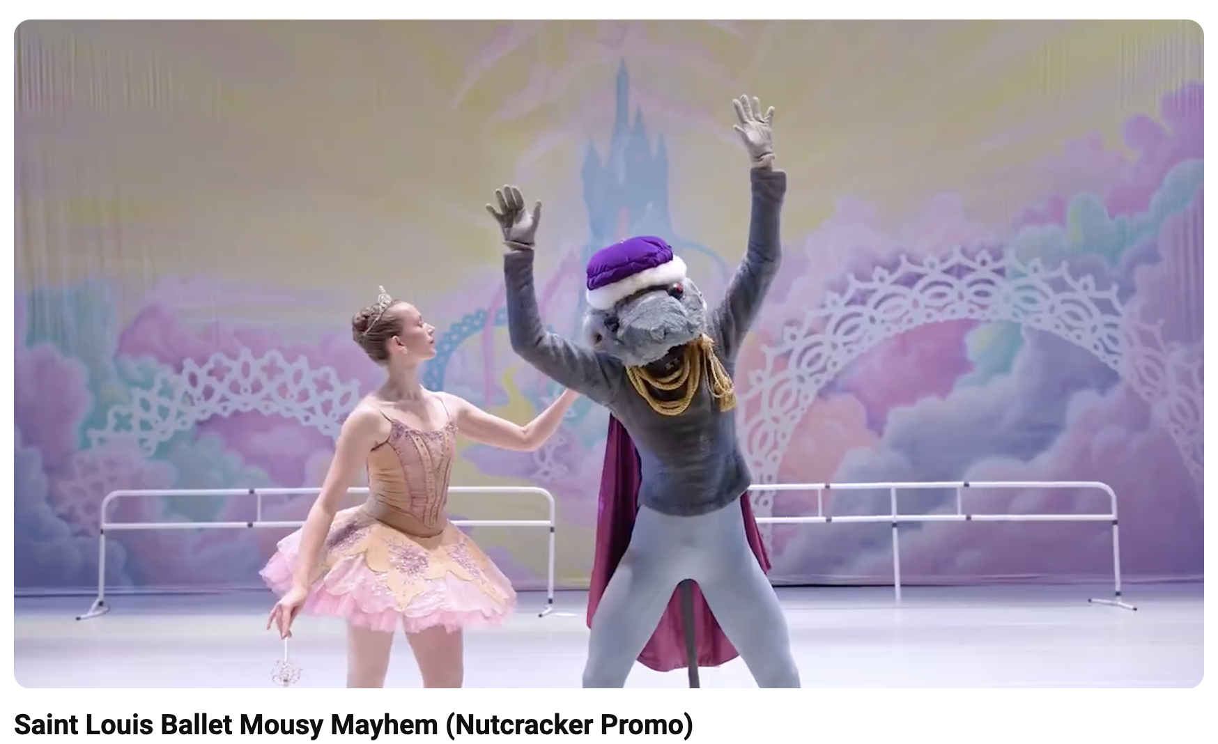 Saint Louis Ballet Mousy Mayhem (Nutcracker Promo)