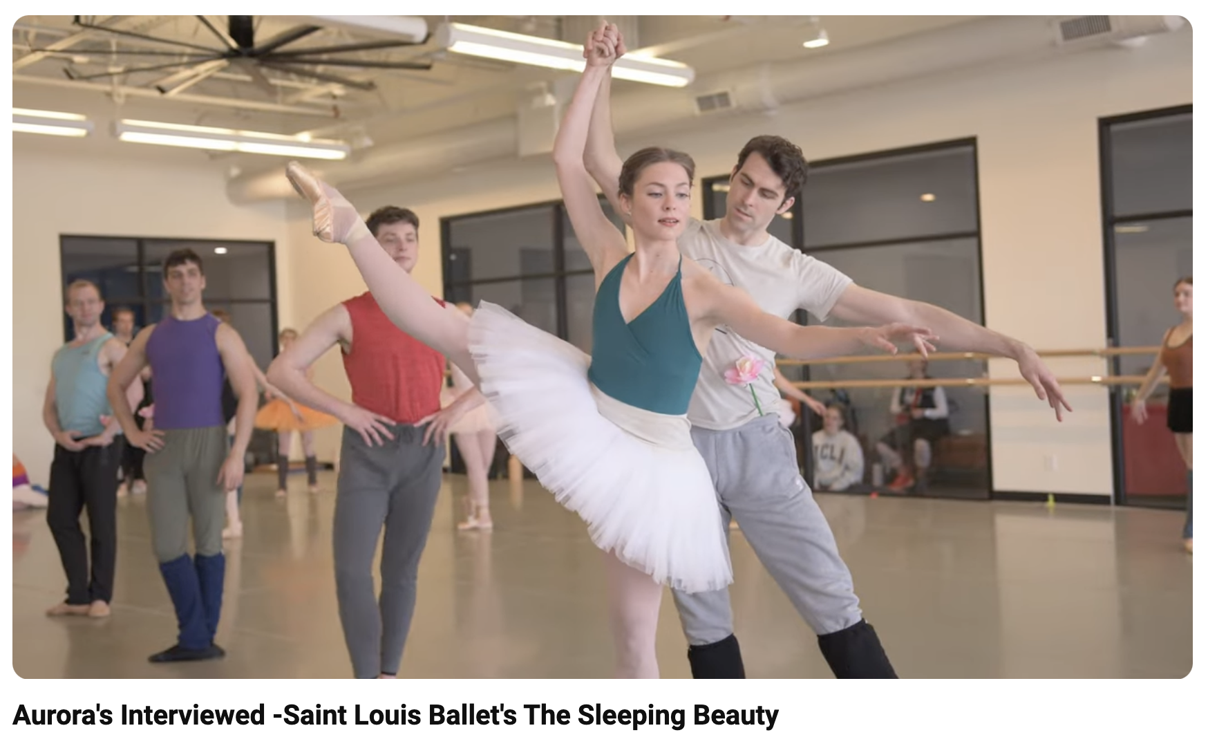 Aurora's Interviewed -Saint Louis Ballet's The Sleeping Beauty