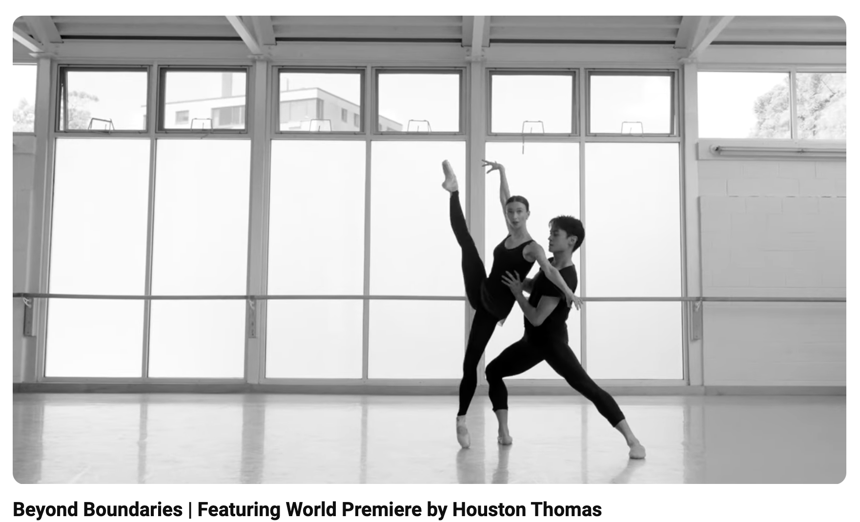 Beyond Boundaries | Featuring World Premiere by Houston Thomas