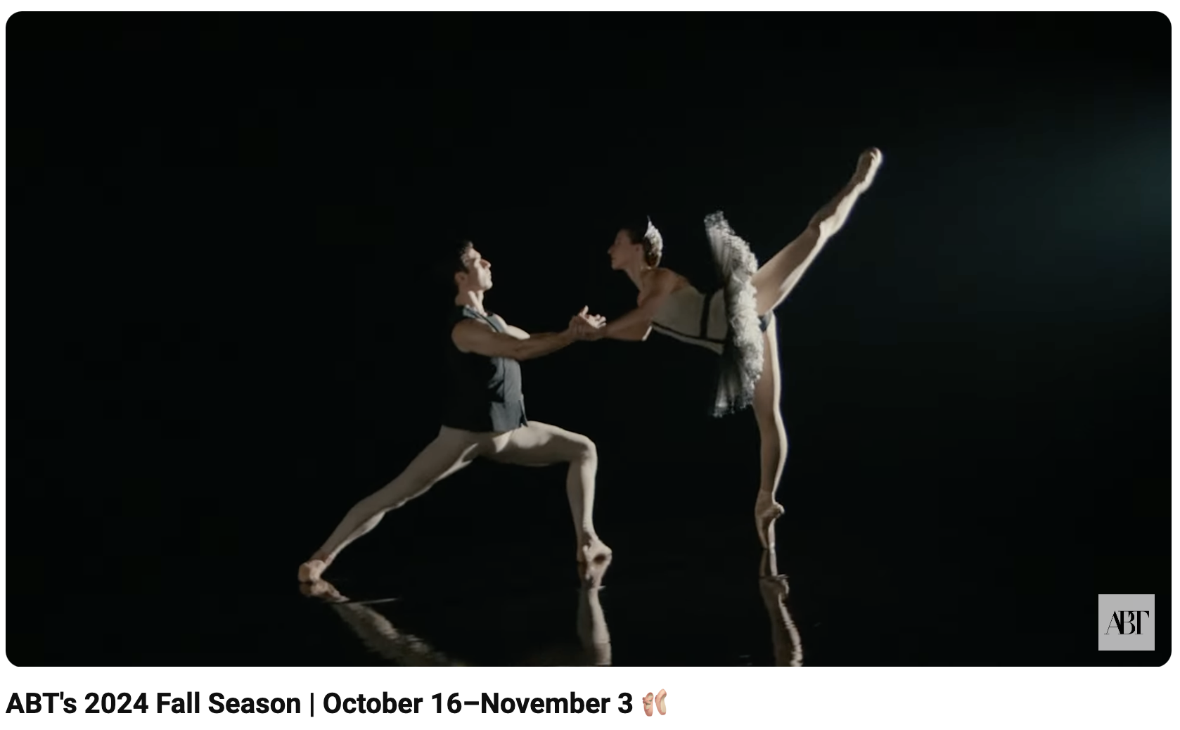 ABT's 2024 Fall Season | October 16–November 3