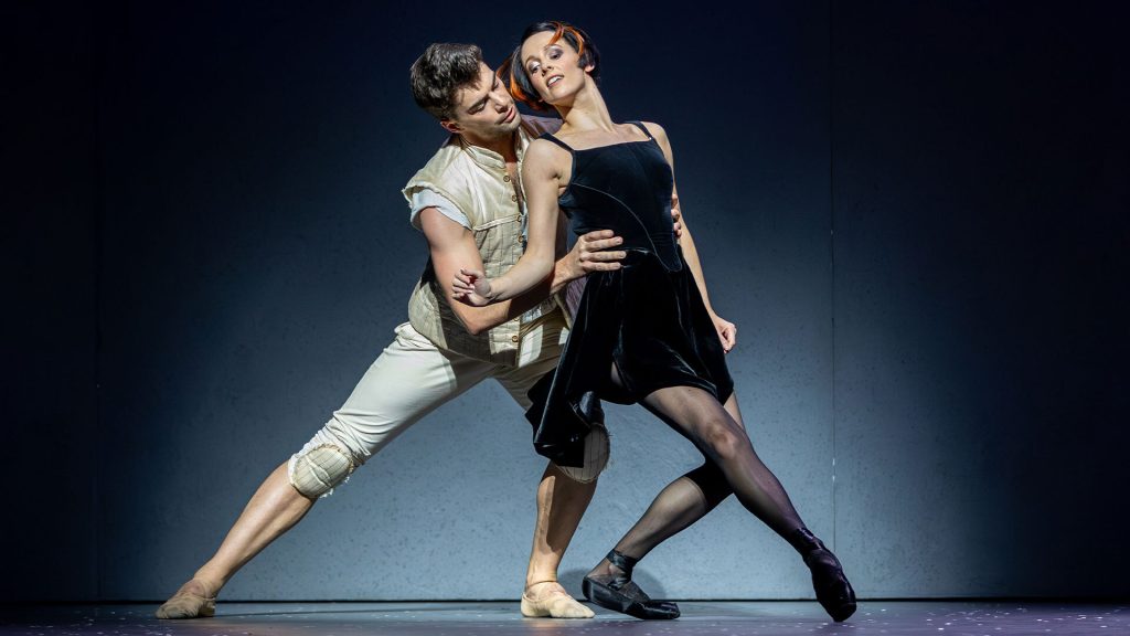 Evan Loudon (left) as Darnley and Roseanna Leney (right) as Mary. Photo: Andy Ross