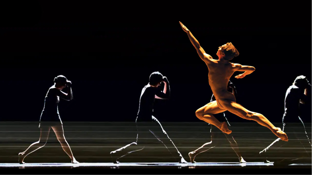 Pacific Northwest Ballet in Alejandro Cerrudo’s PACOPEPEPLUTO. Courtesy of Pacific Northwest Ballet.