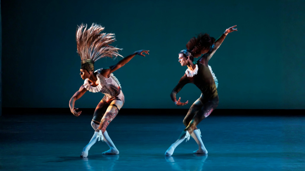 Christopher Grant and Peter Walker in Kyle Abraham’s Love Letter (on shuffle). Photo by Erin Baiano.