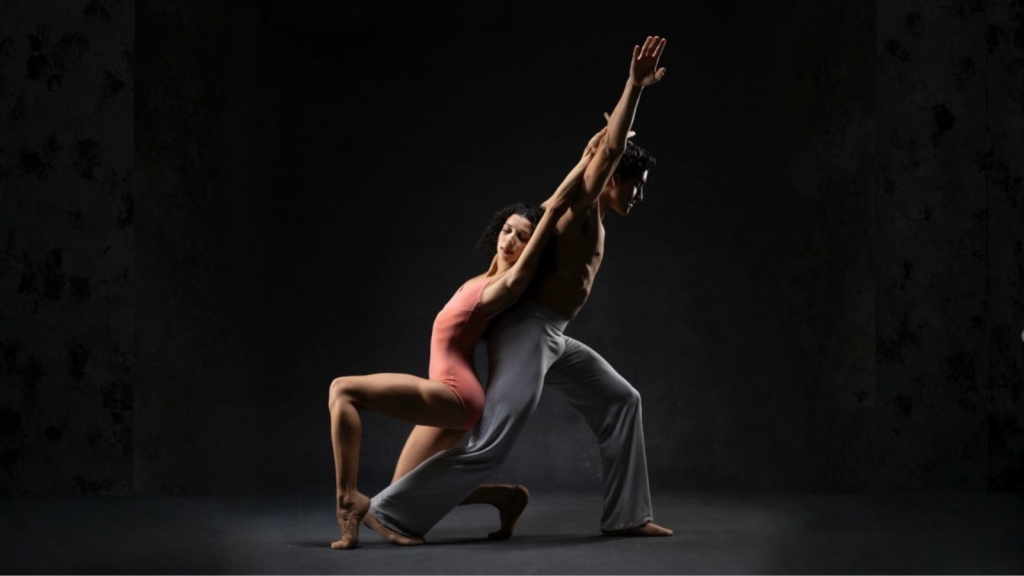 OBT Company Artist Swane Messaoudi and Soloist Bailey Shaw. Photo by Jingzi Zhao.