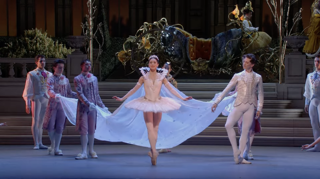 Marianela Nuñez and Vadim Muntagirov – Act II pas de deux from Cinderella