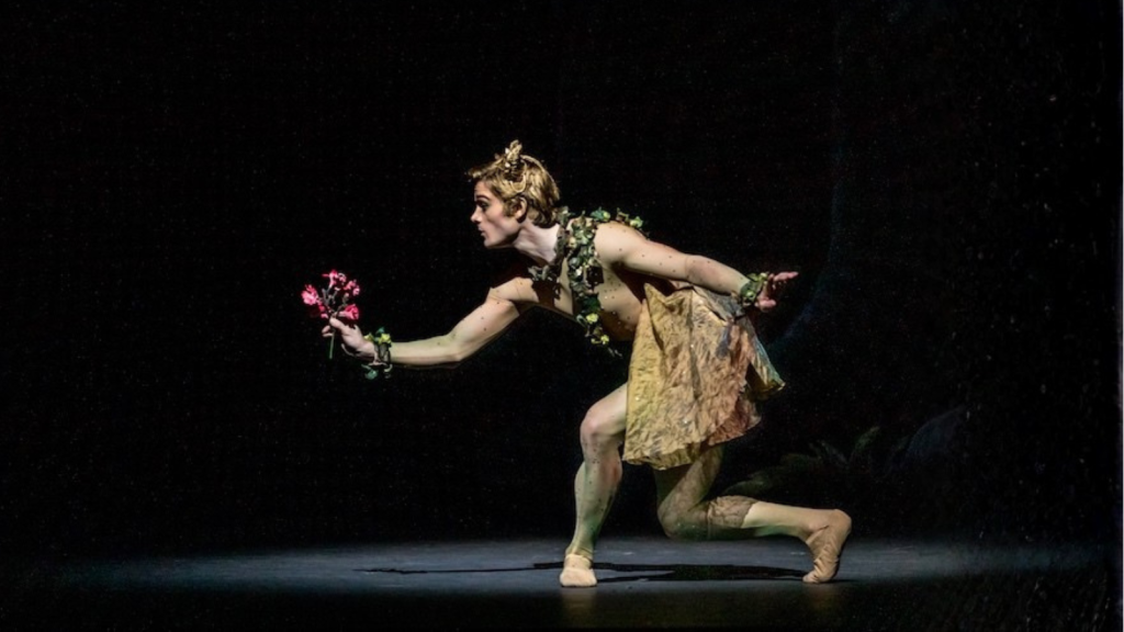 Cavan Conley in Balanchine’s A Midsummer Night’s Dream // Choreography by George Balanchine © The Balanchine Trust; Photo © Lindsay Thomas