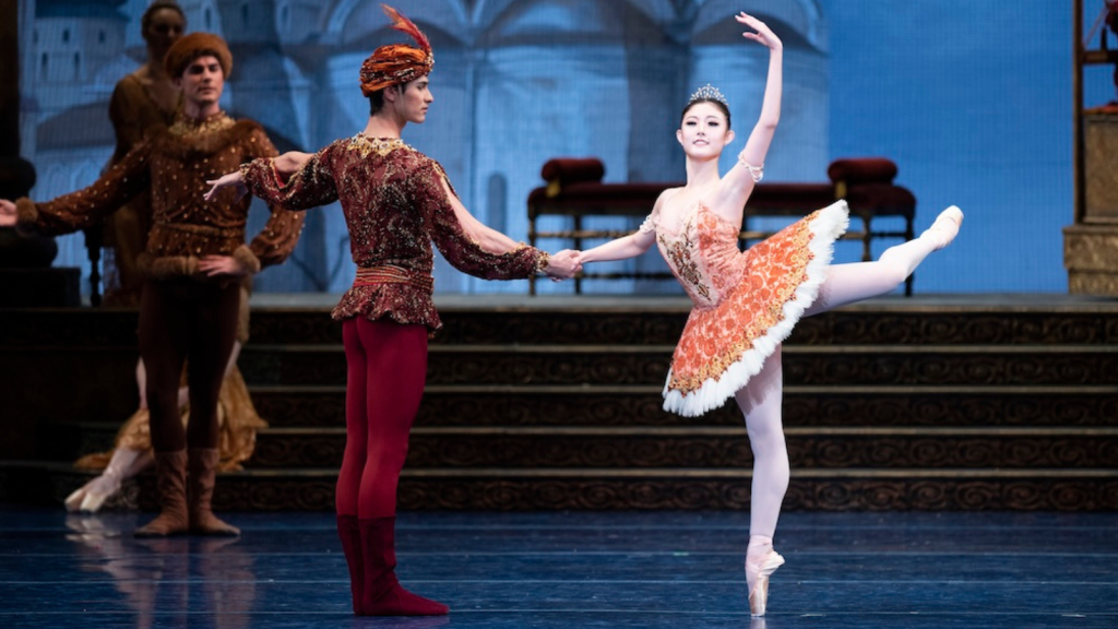 Wona Park and Sean Bennett in Tomasson’s The Sleeping Beauty // © Erik Tomasson